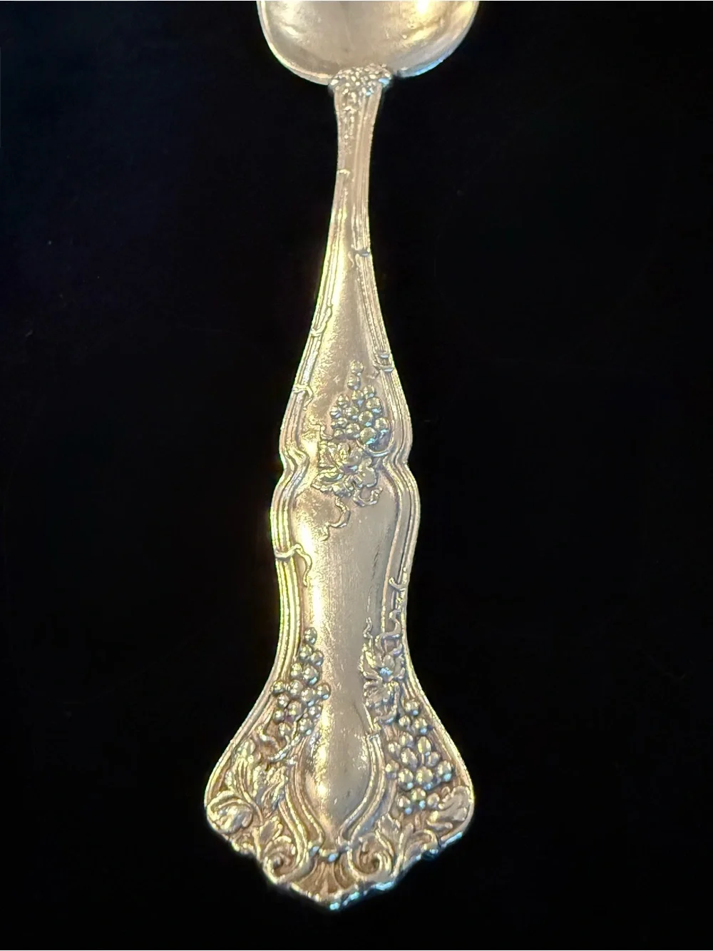 Rogers Bros XS Triple Silver- plate Vintage pattern Serving Spoons from 1904